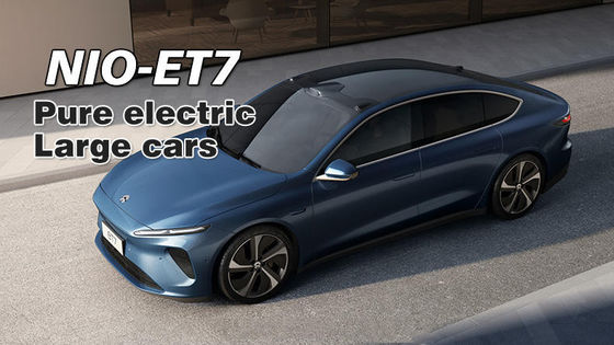 Carro elétrico moderno AWD do NIO ET7 função de segunda mão luxuosa dos carros elétricos da multi