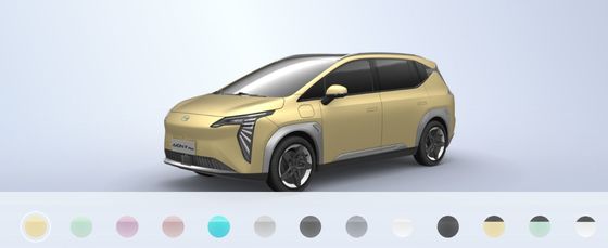AION Y mais os carros elétricos 150km/h da milhagem longa deixou o veículo elétrico de direção