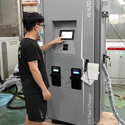 Carregador rápido 60HZ da C.C. do equipamento comercial IP55 EV da fonte do veículo elétrico 120kw