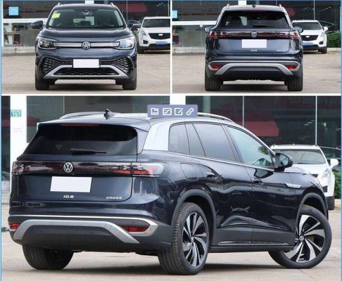 Pro grandes carros elétricos da VW ID6 Crozz 460km 7 Seater SUV luxuoso 160km/h
