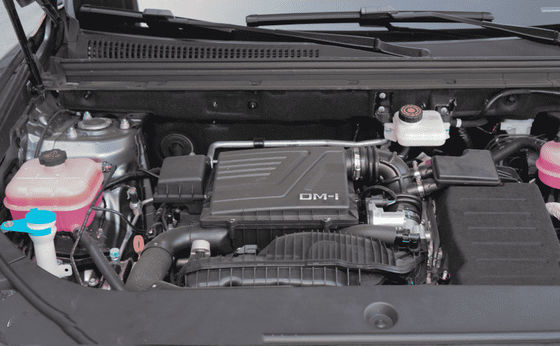 carro híbrido de 230km/h SUV