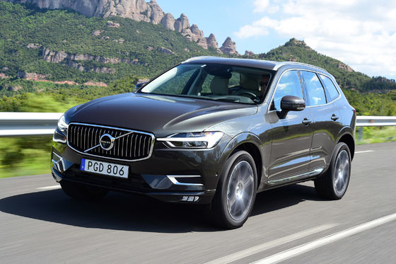 4 carros elétricos médios 4WD 180Km/H Max Power 184KW Volvo XC60 B5 das rodas