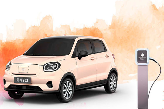 veículos elétricos pequenos de Leapmotor T03 CLTC 403km EV SUV dos carros de 100km/h SUV