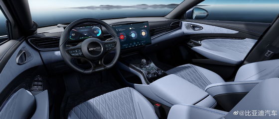 Carro elétrico do motor duplo do selo de BYD