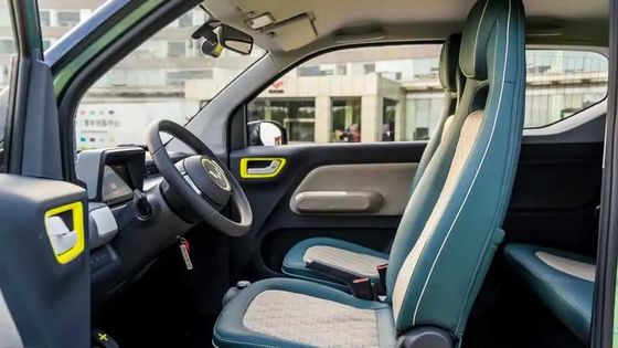 Carros pequenos da porta de Wuling Game Boy 3 120km 2 carro elétrico de Seater da caixa 4