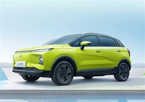 Geometria amigável pequena E 320km de Geely dos carros elétricos de SUV ECO 401km 5 portas 5 Seaters