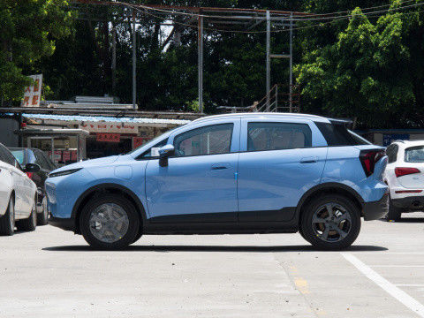 Geometria amigável pequena E 320km de Geely dos carros elétricos de SUV ECO 401km 5 portas 5 Seaters