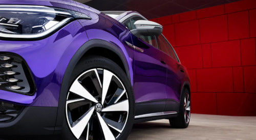 Longa distância dos carros elétricos 617km da VW ID6X veículos elétricos puros 160km/h de SUV da grande