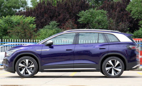 Longa distância dos carros elétricos 617km da VW ID6X veículos elétricos puros 160km/h de SUV da grande