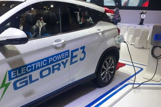 Carro elétrico elétrico da unidade de movimentação 5 dos carros EV AMG da glória E3 SUV de Dongfeng Seater