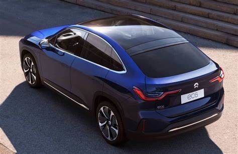 Veículo elétrico do meio das portas 465Km dos carros elétricos 75kwh 5 do elevado desempenho do NIO EC6