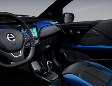 sedan 302km NEDC do carro do carro elétrico JMC EV3 New Energy EV de velocidade 100km/h rápida