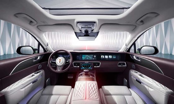 Grande escala de luxe de SUV Hongqi E-HS9 120kWh 660km dos carros elétricos