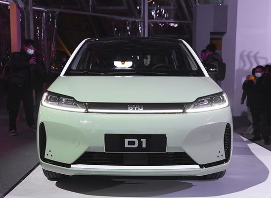 130km/h veículos elétricos elétricos médios inteligentes da movimentação de quatro rodas de carros BYD D1