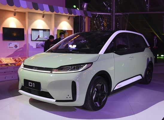 130km/h veículos elétricos elétricos médios inteligentes da movimentação de quatro rodas de carros BYD D1