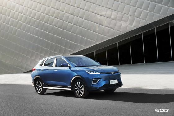 Grande escala pura elétrica adulta dos veículos elétricos 160km/h 403km de Weima EX5 EV dos carros