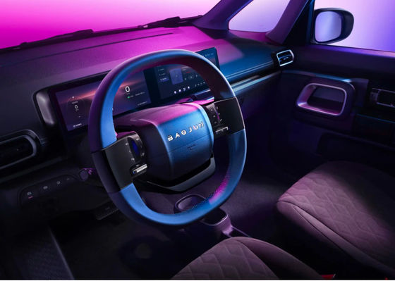 Auto carros elétricos pequenos adultos Baojun Kiwi High Speed New Energy 105km/h de SUV