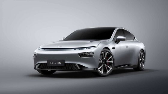 Carro adulto elétrico CCC dos veículos elétricos 480km da roda de Xiaopeng P7 4 habilitado