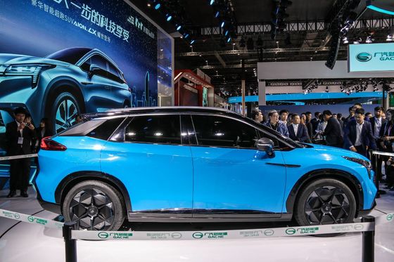 lítio Ion Battery do carro do sedan de Seater das portas 5 do carro elétrico 5 de 110km/H GAC AION