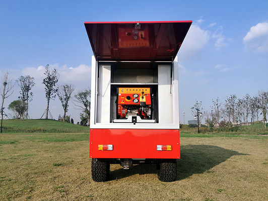 Lítio 115AH caminhão elétrico do bombeiro do carrinho de golfe do carro do clube de 72 volts