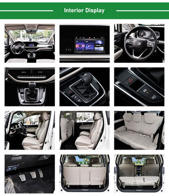 MPV elétrico compacto com tração nas quatro rodas 7 lugares GAC Trumpchi M6 270T Manual Elite Edition