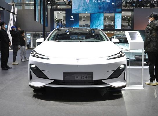 Carros elétricos do auto elevado desempenho de Changan Sl03 cinco assentos da porta cinco de quatro rodas