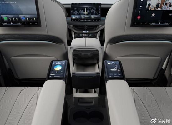 Bateria 4WD SUV elétrico 180km/h do ferro do lítio do carro 571nm de Denza D9 MPV EV