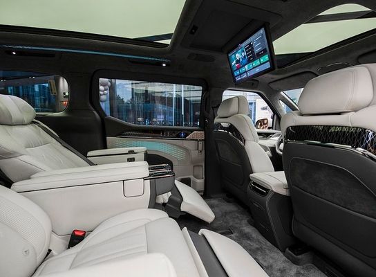 carros Zeekr da longa distância EV de 702km - de 822km 009 veículos elétricos de MPV