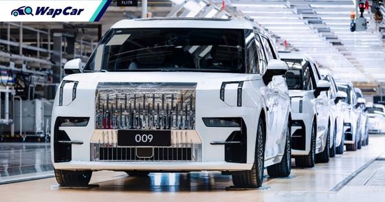 carros Zeekr da longa distância EV de 702km - de 822km 009 veículos elétricos de MPV