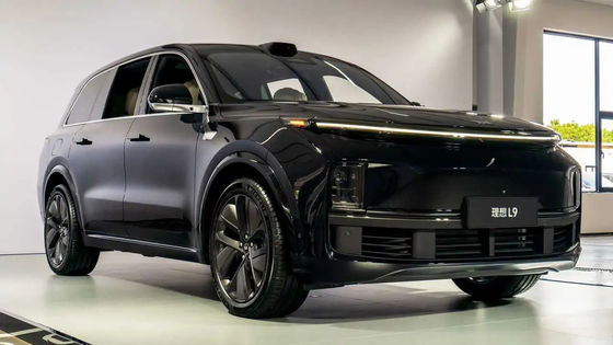 Bateria AWD 1000km 446hp do fosfato do ferro do lítio do carro elétrico de Li L9 grande SUV