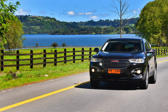110km 4 carros elétricos GWM Haval H6 DHT PHEV da movimentação da roda obstruem em veículos híbridos