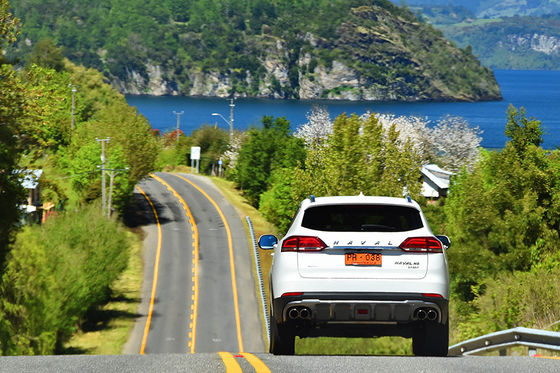 110km 4 carros elétricos GWM Haval H6 DHT PHEV da movimentação da roda obstruem em veículos híbridos