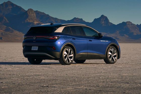 Os carros elétricos 160km/H da movimentação da roda da identificação 4X 4 da VW comprimem o torque luxuoso de EV SUV 310NM