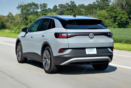 Os carros elétricos 160km/H da movimentação da roda da identificação 4X 4 da VW comprimem o torque luxuoso de EV SUV 310NM