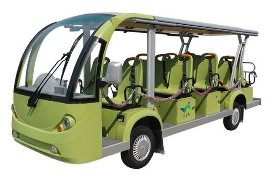 72V 5kw Carregamento de energia 8-14 Passageiro Bateria de lítio Elétrica Aberto Fechado Ônibus turístico