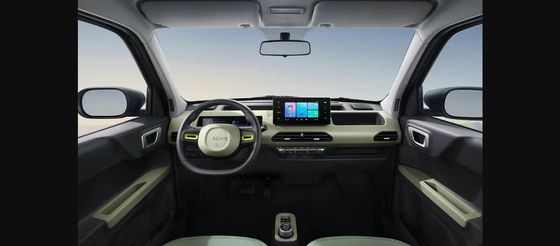 2023 Mini Carro Elétrico Mini EV Chinês Com Um Rosto Bronco Na Geely Panda Knight 200km de alcance