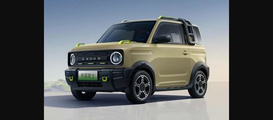 2023 Mini Carro Elétrico Mini EV Chinês Com Um Rosto Bronco Na Geely Panda Knight 200km de alcance