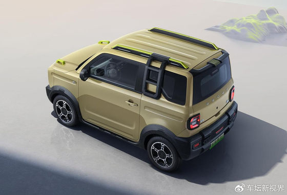 2023 Mini Carro Elétrico Mini EV Chinês Com Um Rosto Bronco Na Geely Panda Knight 200km de alcance