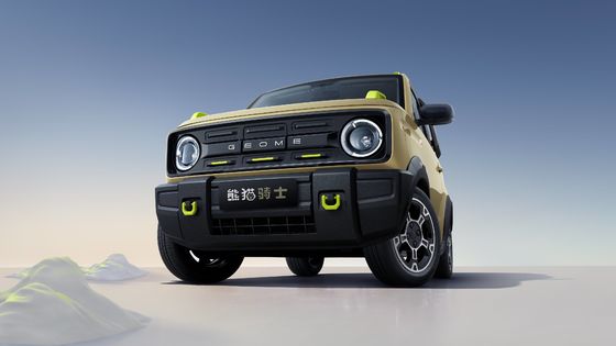 2023 Mini Carro Elétrico Mini EV Chinês Com Um Rosto Bronco Na Geely Panda Knight 200km de alcance