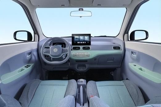 Excelente interior, rica configuração e design de moda no Lingbao Box EV New Car