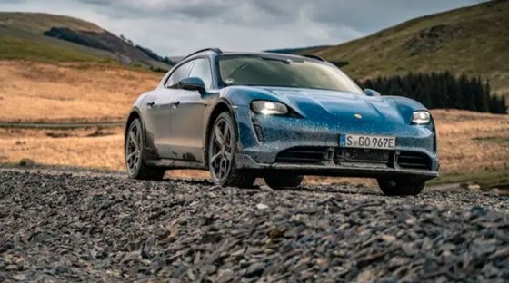 Veículo elétrico mais completo e rápido - Porsche Taycan cross Turismo velocidade máxima 220km/h Carro de energia nova