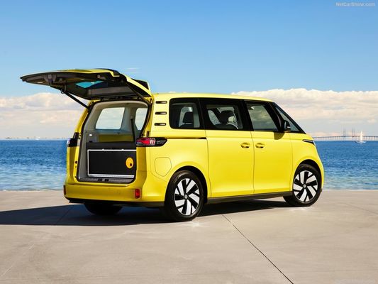 VW clássico autocaravana MPV Volkswagen ID Buzz. 2023 robort elétrico grande espaço prático para famílias