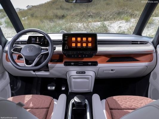 VW clássico autocaravana MPV Volkswagen ID Buzz. 2023 robort elétrico grande espaço prático para famílias