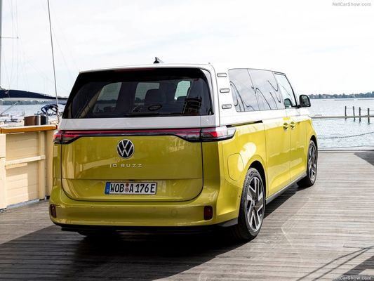 VW clássico autocaravana MPV Volkswagen ID Buzz. 2023 robort elétrico grande espaço prático para famílias