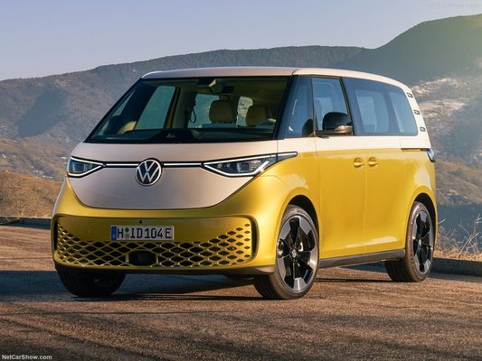 VW clássico autocaravana MPV Volkswagen ID Buzz. 2023 robort elétrico grande espaço prático para famílias