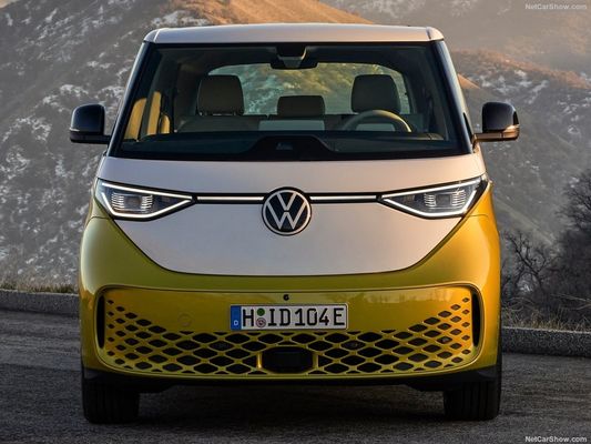 VW clássico autocaravana MPV Volkswagen ID Buzz. 2023 robort elétrico grande espaço prático para famílias