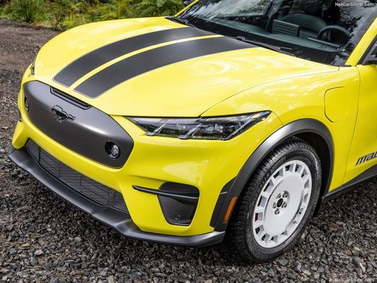 Suspensão de Rally única, Carro Familiar Fora Sentimento de Corrida no Ford Mustang Mach-E Rally (2024) 480 cavalos