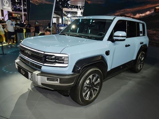 Carro híbrido de luxo off-road Carro BYD Fórmula Leopard 5 5 portas/5 lugares SUV NEDC alcance 1200km