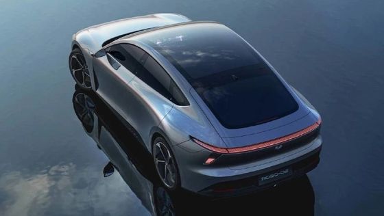 Pre-venda JV trabalha no Jiyue 02 EV sedan com 544 hp com versões RWD&AWD novo carro de energia