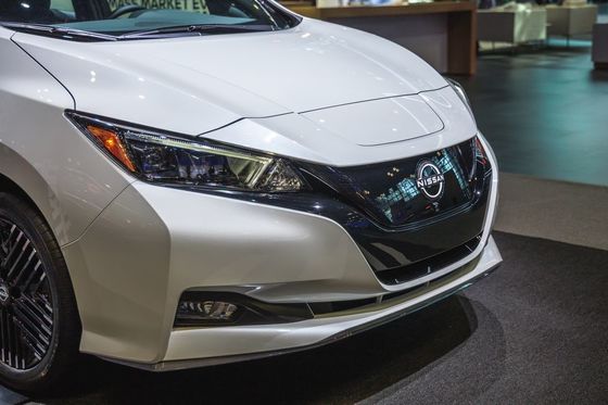 Sem gasolina, com uma autonomia de 180 milhas para viagens locais no 2024 Nissan Leaf S hatchback carros de energia nova